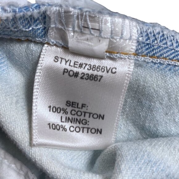 SKIES ARE BLUE Y2K Baggie Jeans Medium Joggers Light Wash Elastic Waist NWOT - Picture 11 of 11